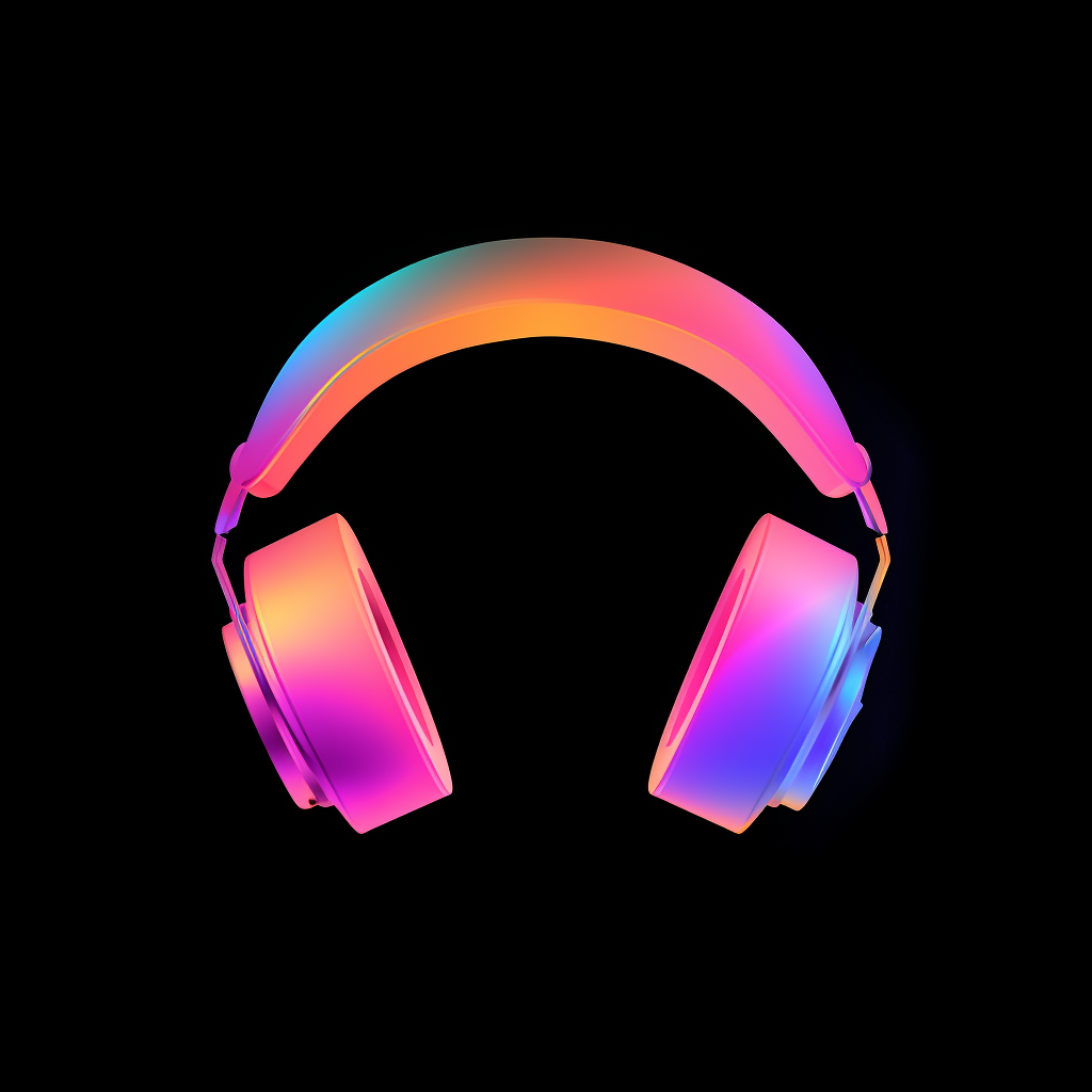 Cryptponodes.io Illustration of a Headset with Gradient